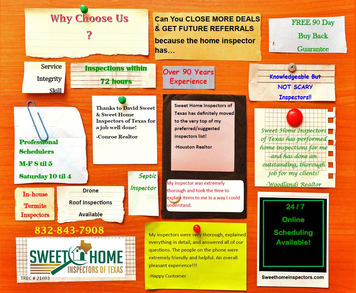 Why Choose Sweet Home Inspectors